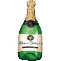 Palloncino Bottiglia Champagne in Mylar 100 cm