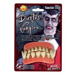 Dentiera Denti Horror Vampiro Dracula con pasta Termoplastica
