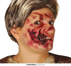 Cicatrice Mezza Bocca effetti speciali Horror Halloween con adesivo