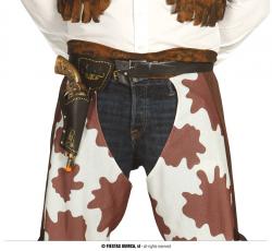 Cintura con Fondina Nera e Pistola West 29 cm Cow Boy