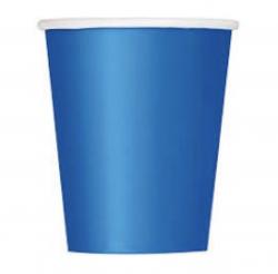 Bicchieri in Carta Blu Royal 14 pezzi 270 ml