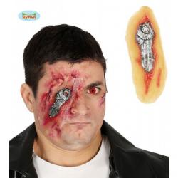 Cicatrice Occhio Bionico effetti speciali Horror Halloween con colla